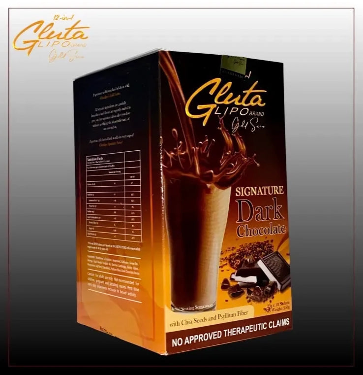 GLUTA LIPO Gold Series Dark Chocolate