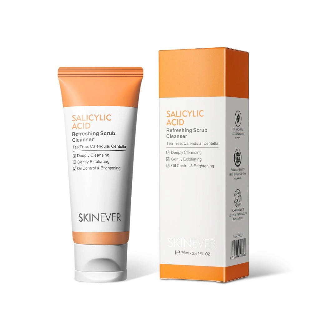 SKINEVER Salicylic Acid Refreshing Scrub Cleanser