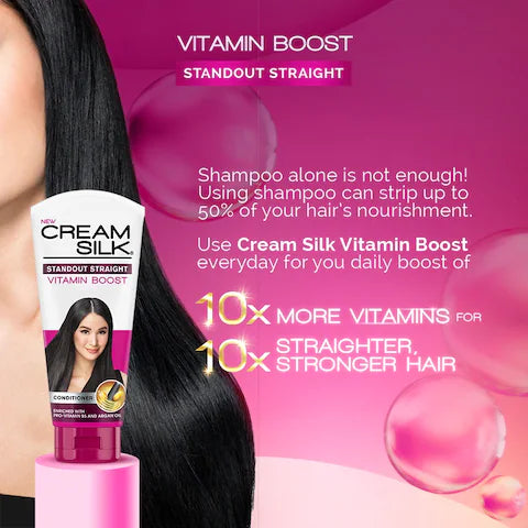Cream Silk Standout Straight & Hair Fall Conditioner 350ml