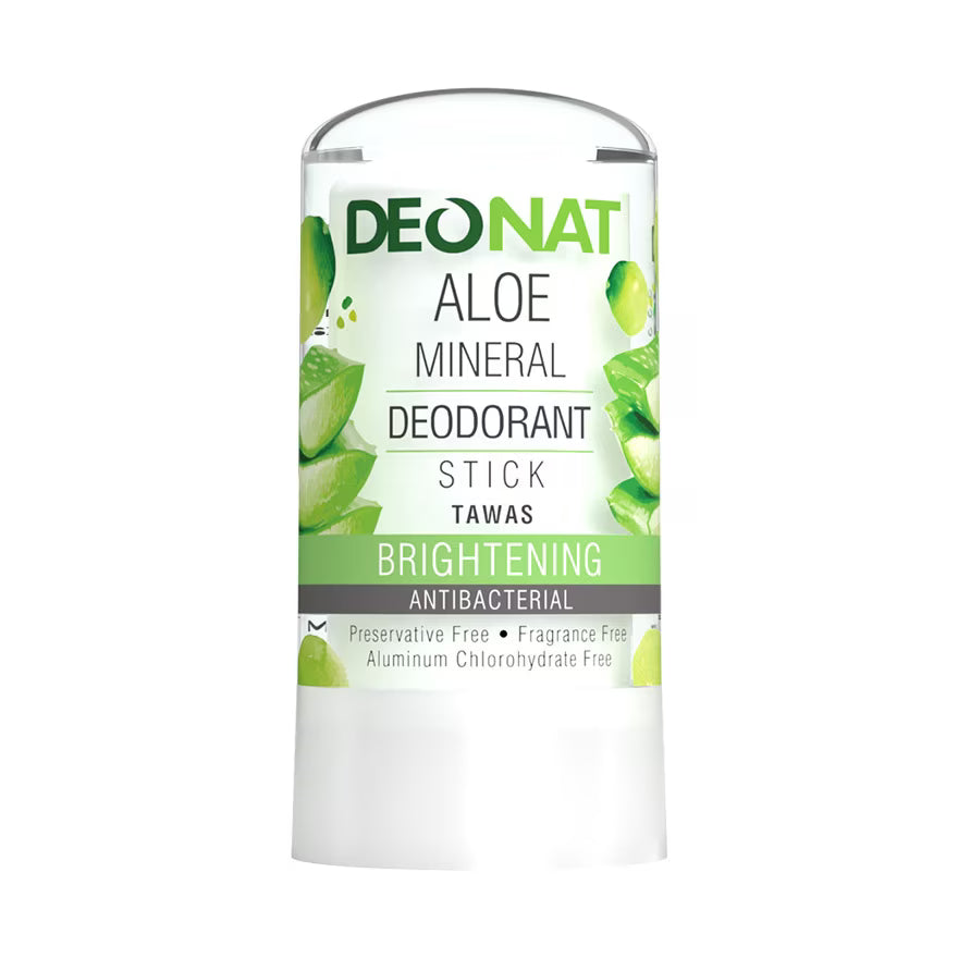 Deonat Aloe Mineral Deodorant Stick 60g- Brightening