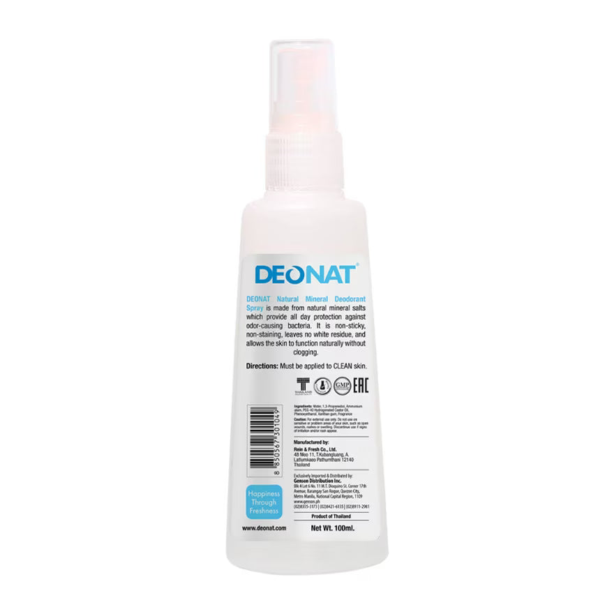 DEONAT Natural Mineral Deodorant Spray 100ml