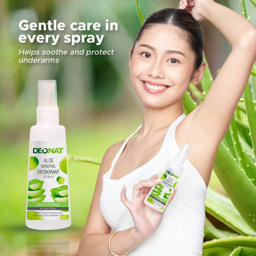 DEONAT Aloe Mineral Deodorant Spray 100ml