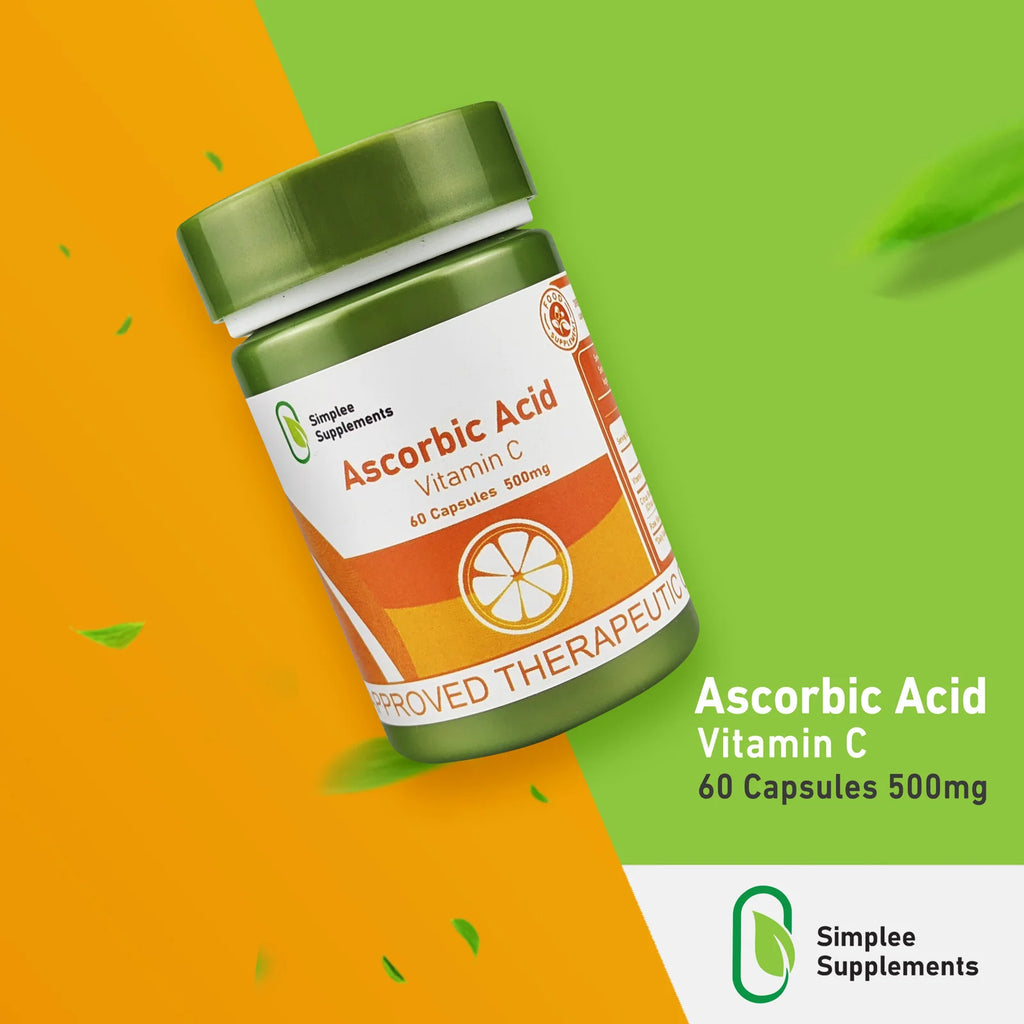 Simplee Ascorbic Acid - Vitamin C 60 capsules