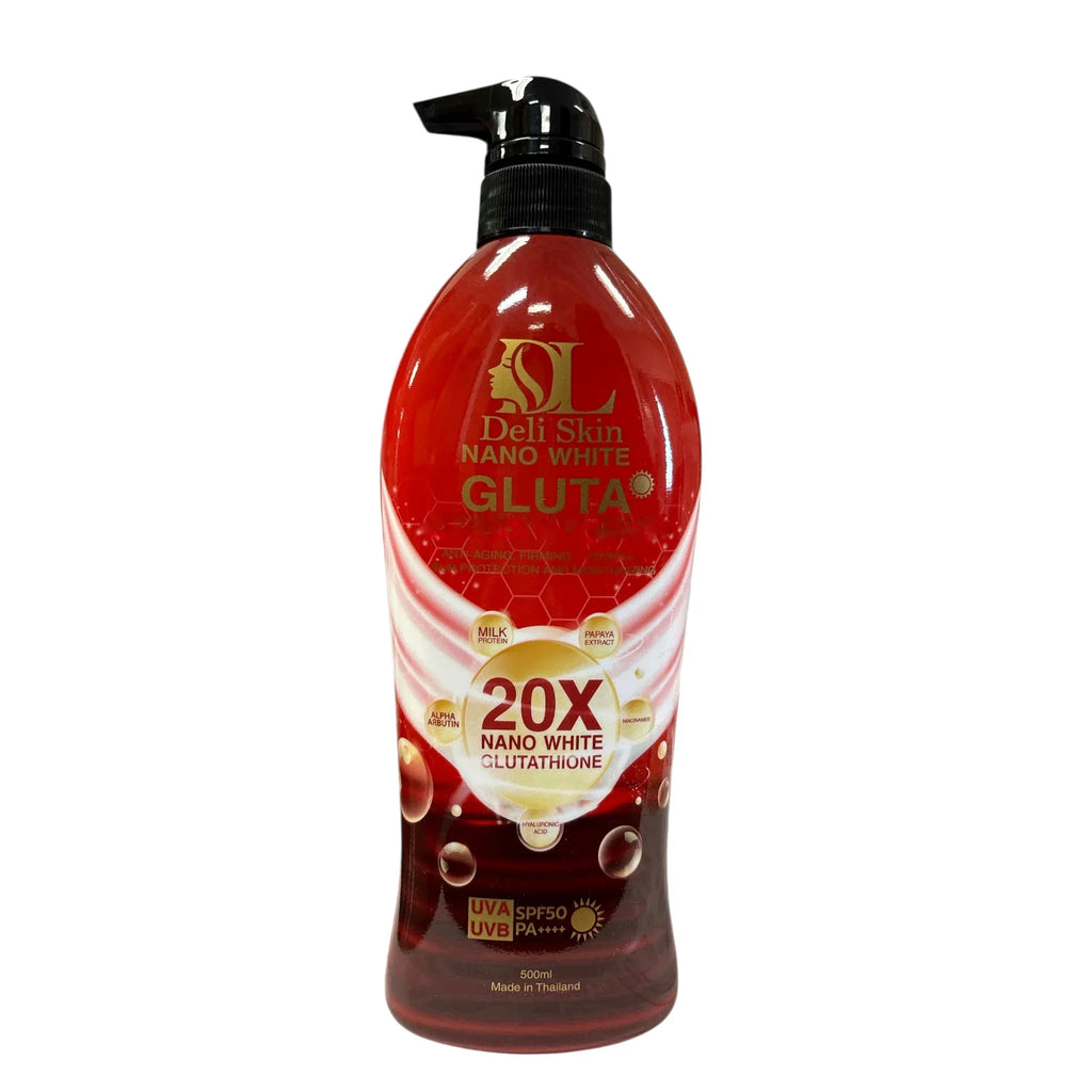 DELI SKIN Nano White Gluta Intensive Whitening Lotion 500 ml