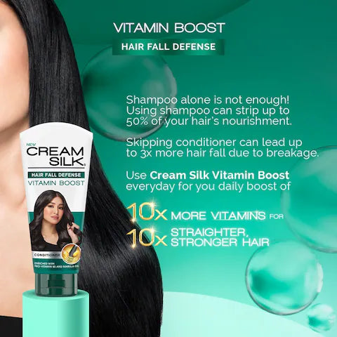 Cream Silk Standout Straight & Hair Fall Conditioner 350ml