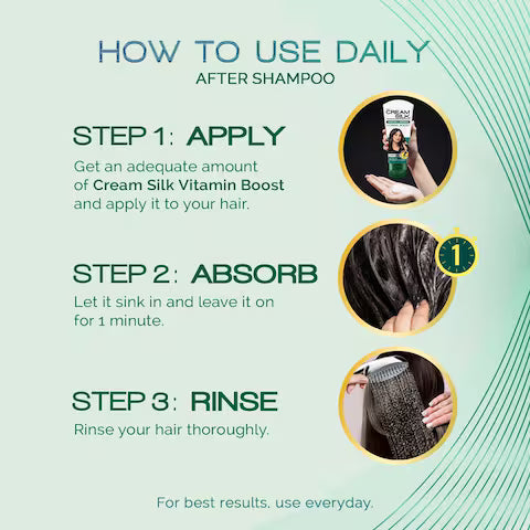 Cream Silk Standout Straight & Hair Fall Conditioner 350ml