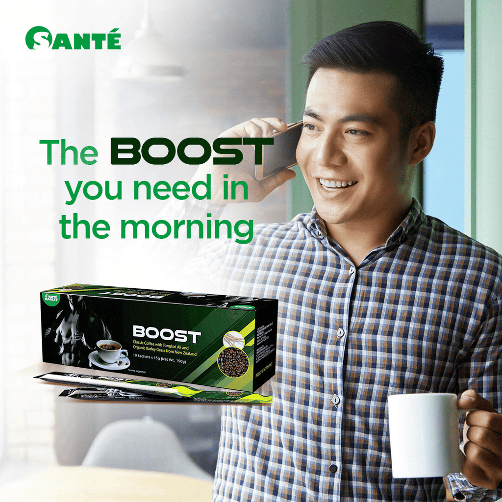 Sante Barley Boost Classic Coffee with Tongkat Ali