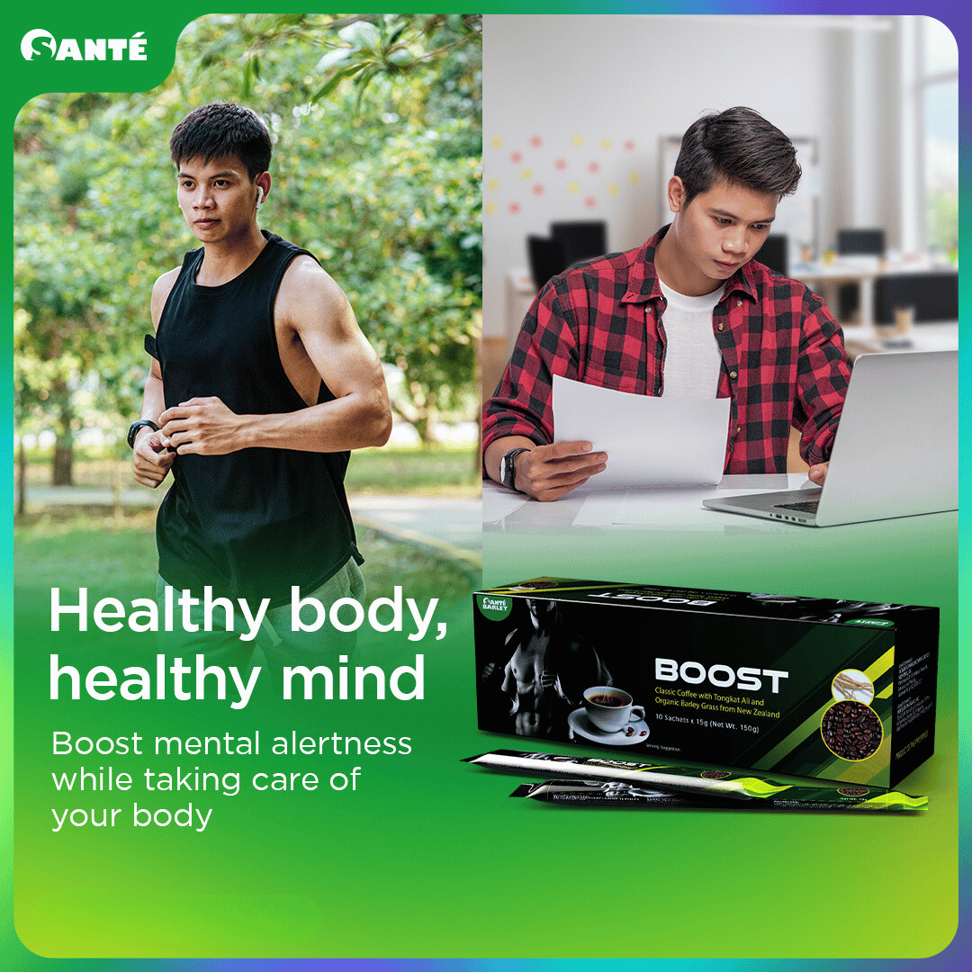 Sante Barley Boost Classic Coffee with Tongkat Ali