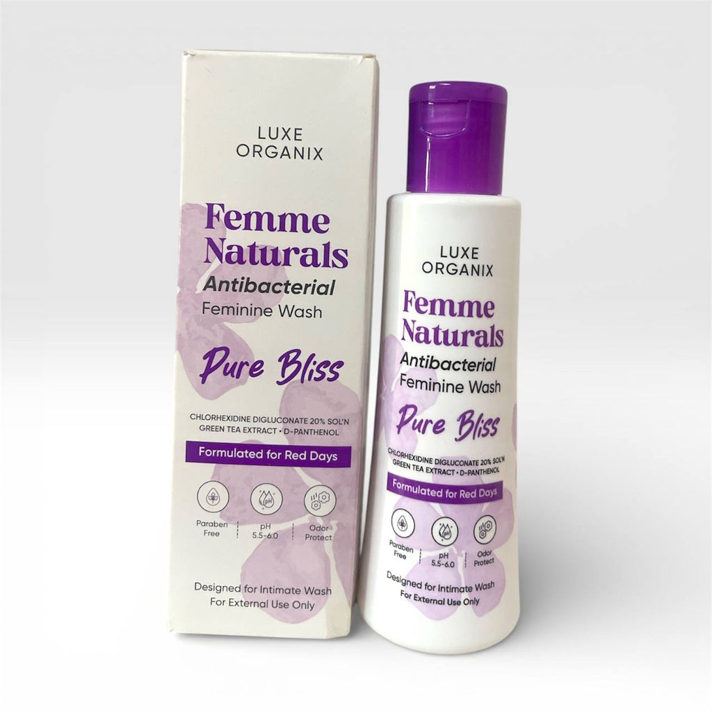 LUXE ORGANIX Femme Naturals Cool Bliss &  Pure Bliss 120ml