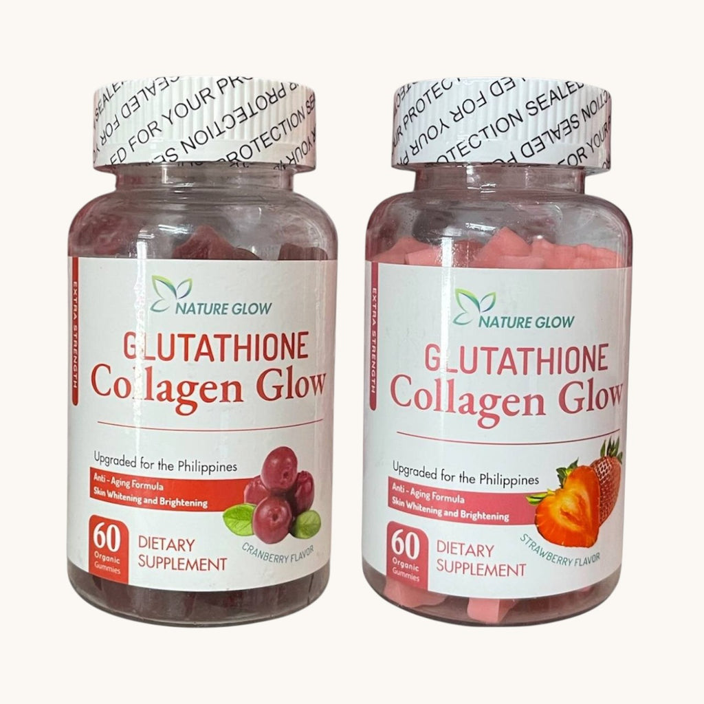 NATURE GLOW Glu**thi*ne Coll*gen Strawberry & Cranberry 60 gummies