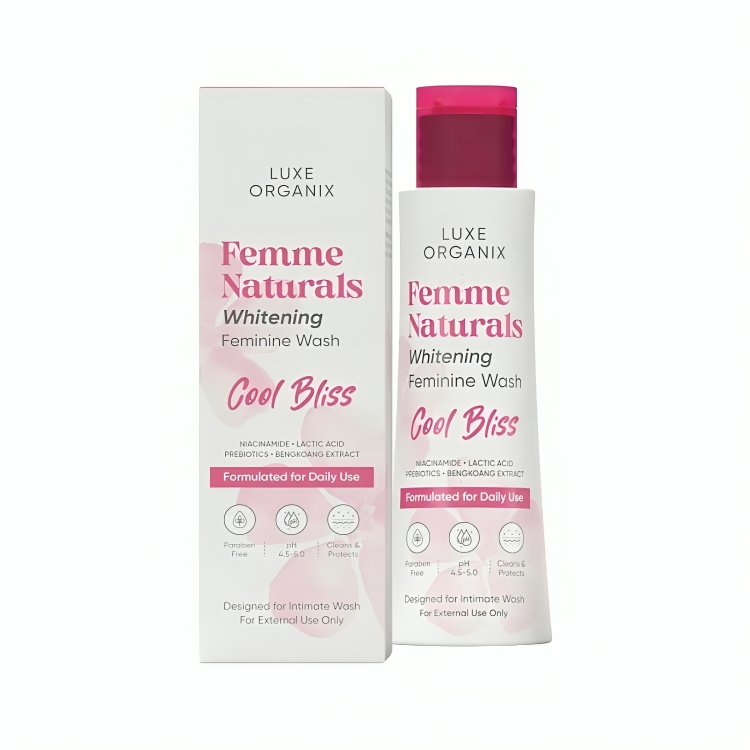 LUXE ORGANIX Femme Naturals Cool Bliss &  Pure Bliss 120ml