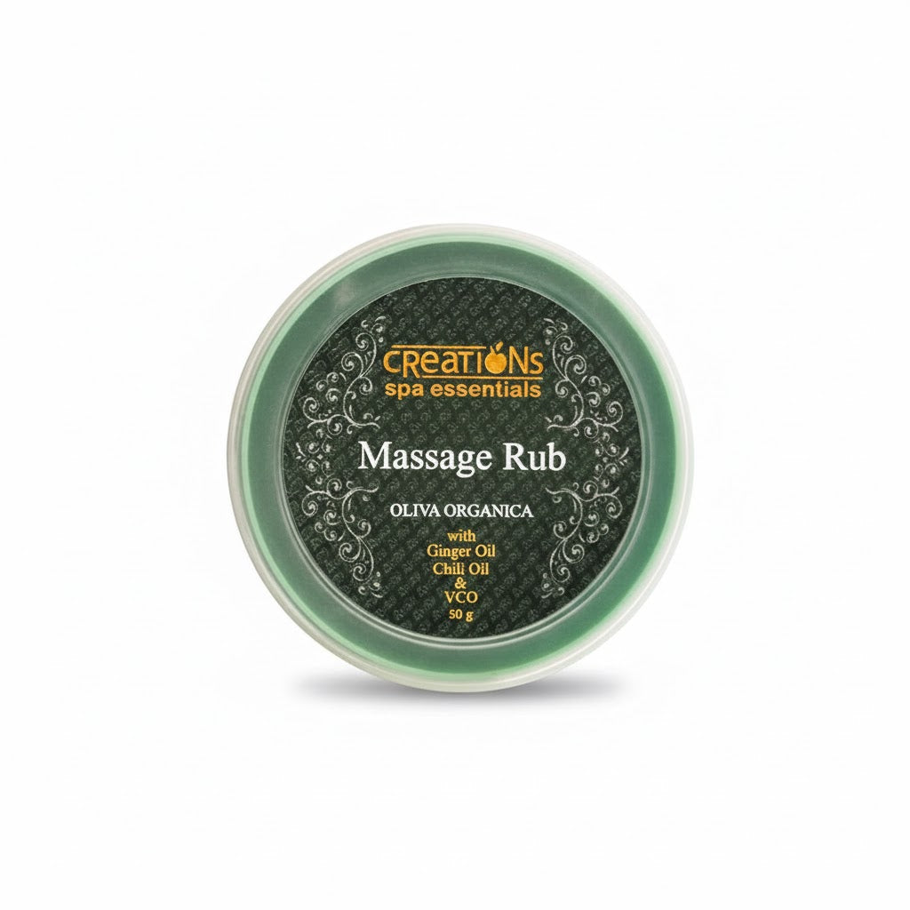 CREATIONS SPA Essentials Massage Rub Oliva Organica 50g