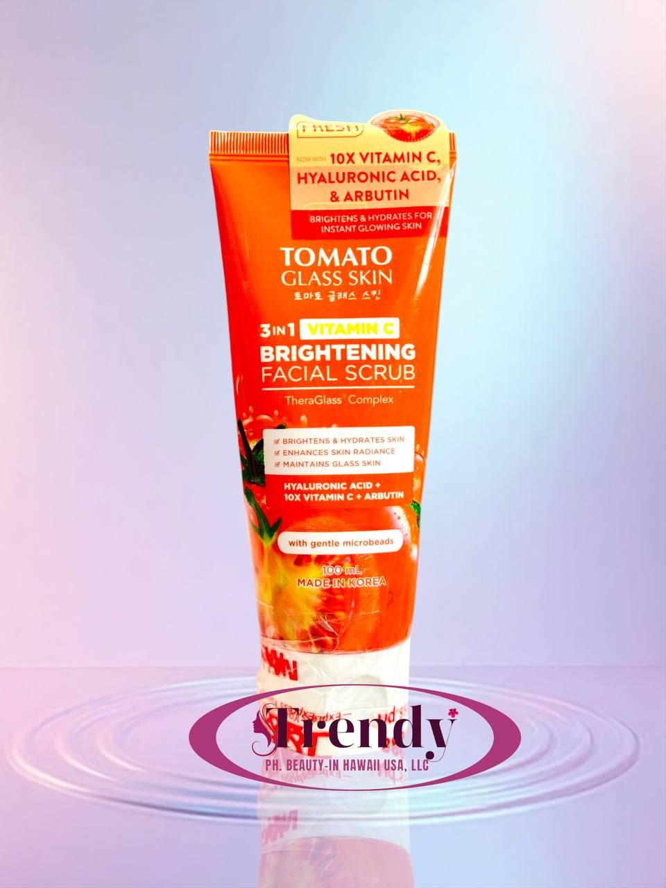 FRESH SKINLAB Tomato Glass Skin Brightening Facial Scrub 100ml