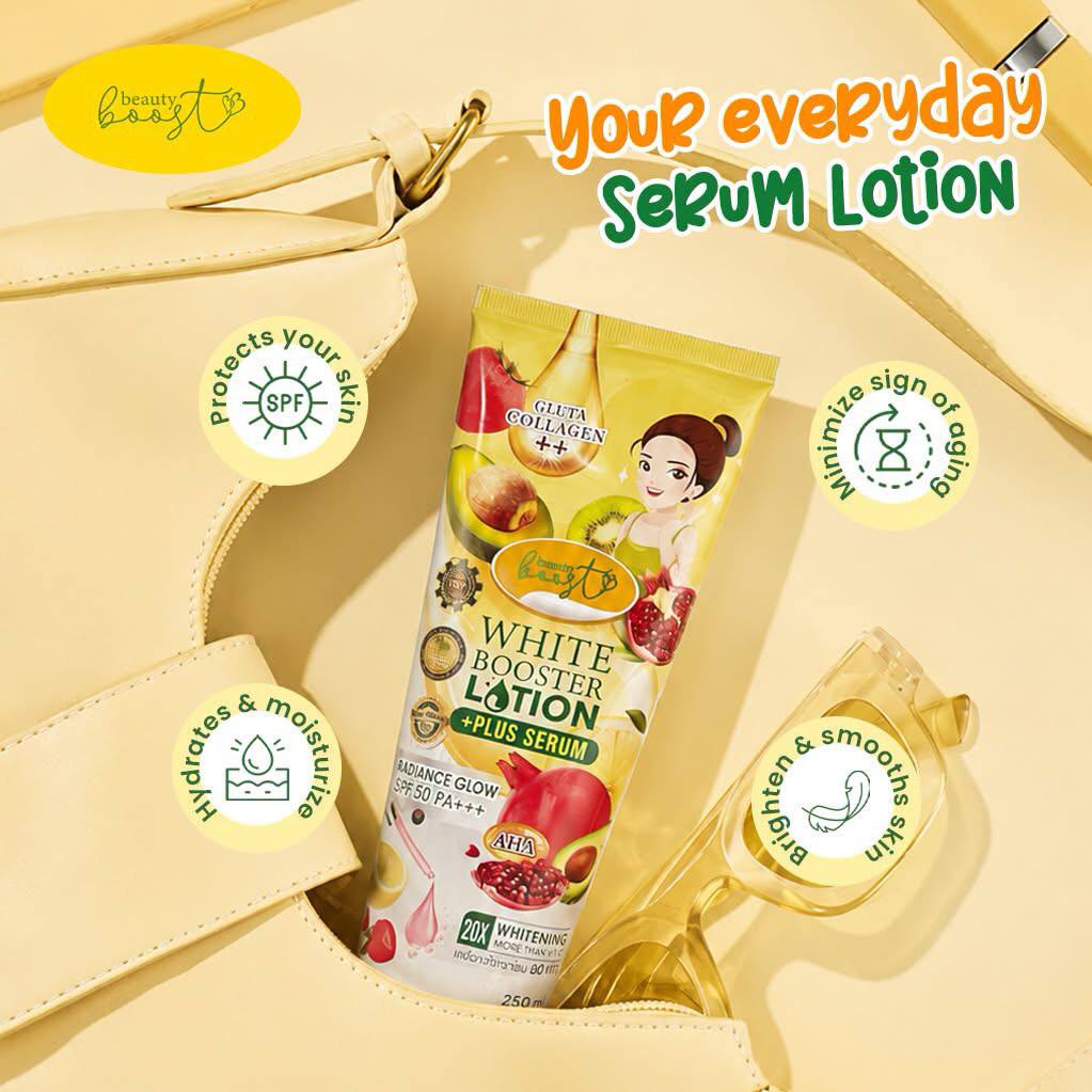 Beauty Boost White Booster Lotion + Plus Serum