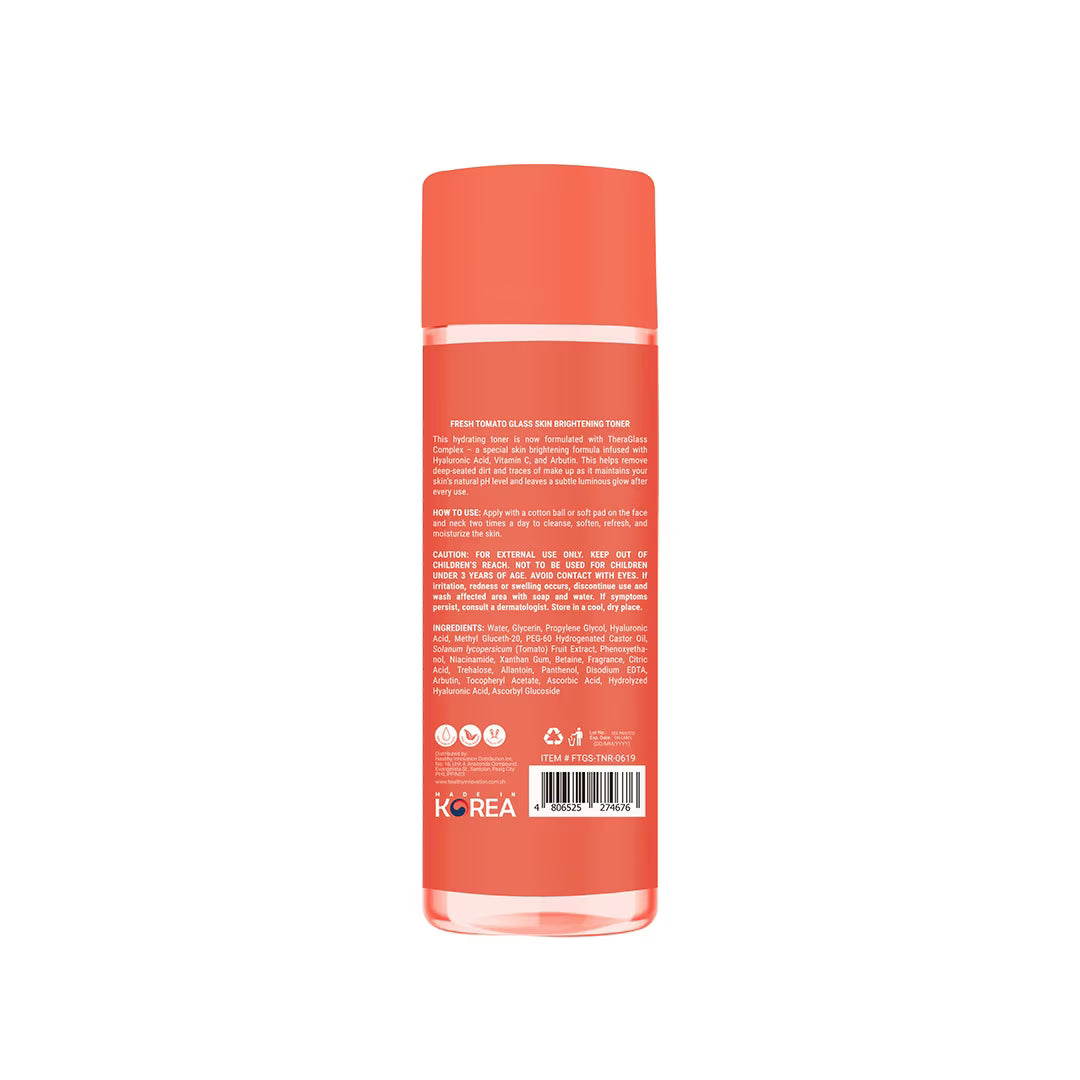 FRESH SKINLAB Tomato Glass Skin Brightening Toner 100ml