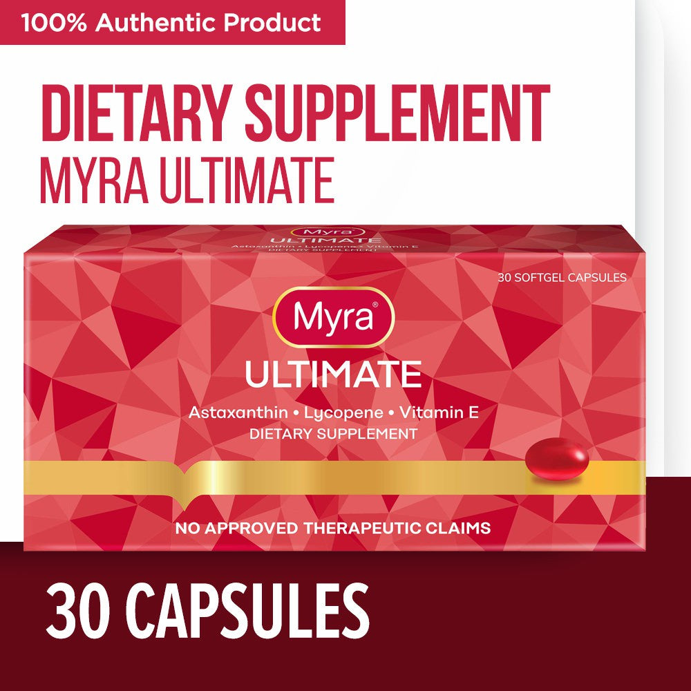 MYRA ULTIMATE Myra With Astaxanthin Box of 30s