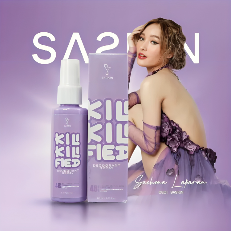 SASKIN Kilikilified Deodorant Spray 60ml