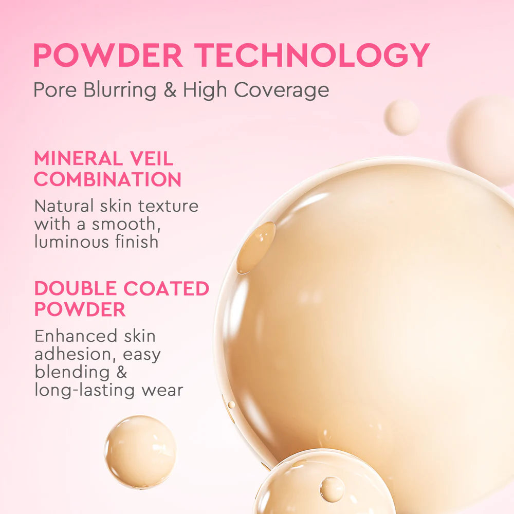Glad2Glow Perfect Blurring Powder Foundation