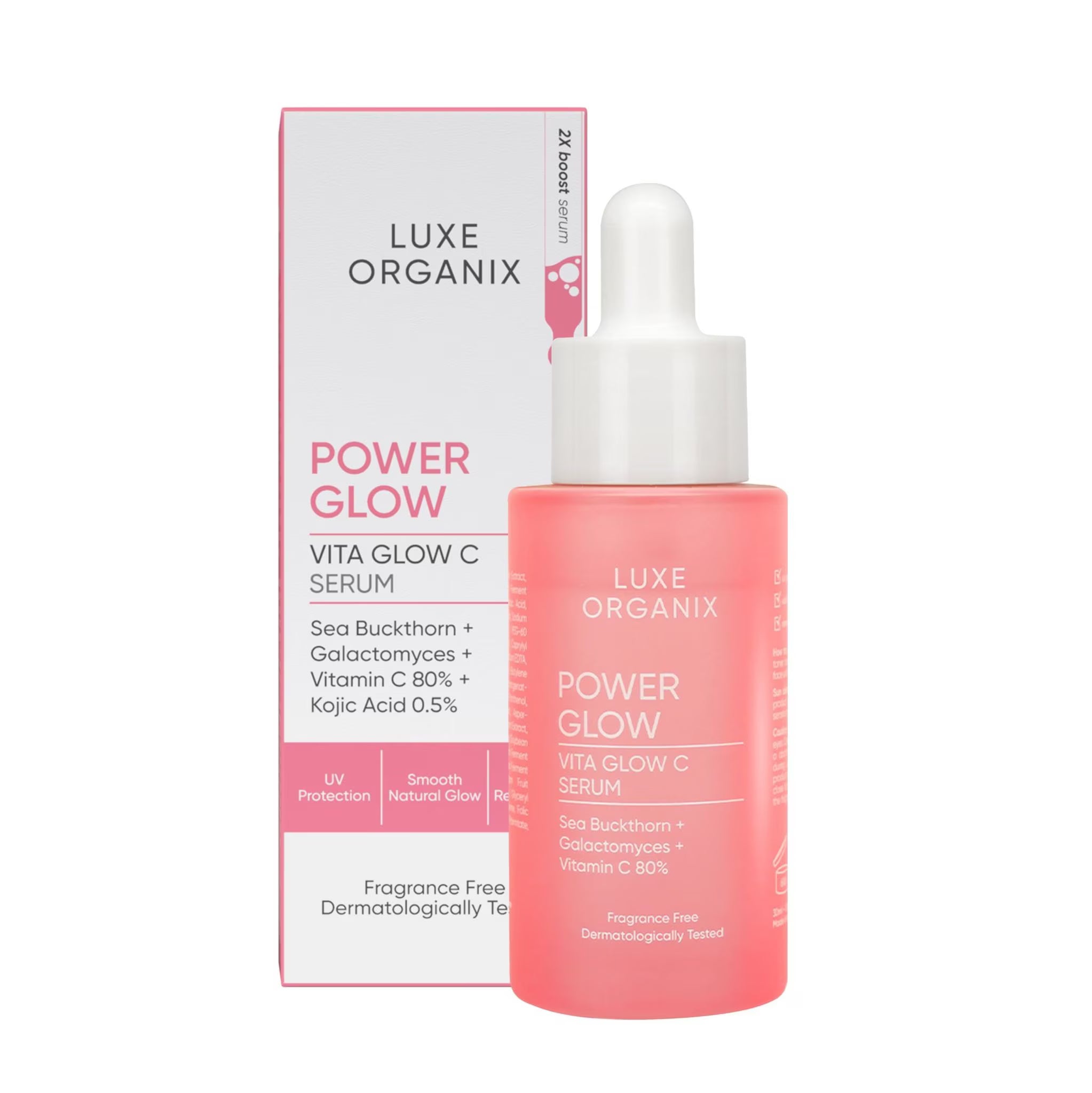 LUXE ORGANIX Power Glow Vita Glow C Serum 30ml