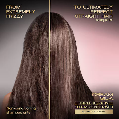 CREAMSILK Triple Keratin Rescue Ultimate Straight and Hair Fall Defense Conditioner 10mlx6s