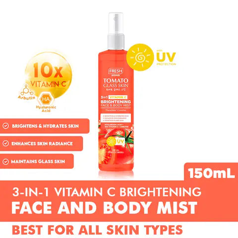 Fresh Skinlab Tomato Glass Skin Face & Body Mist 150ml