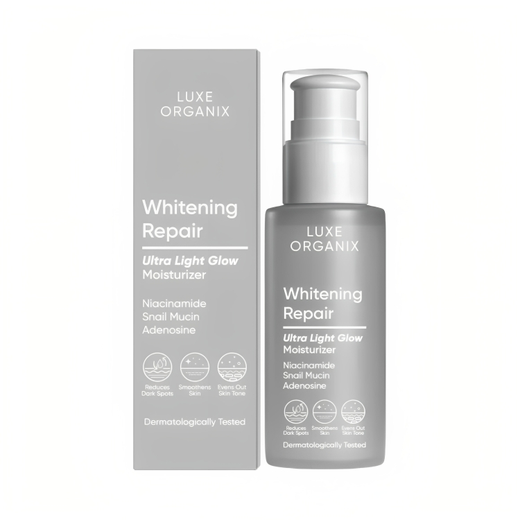 LUXE ORGANIX Whitening Repair Ultra Light Glow Moisturizer 80ml