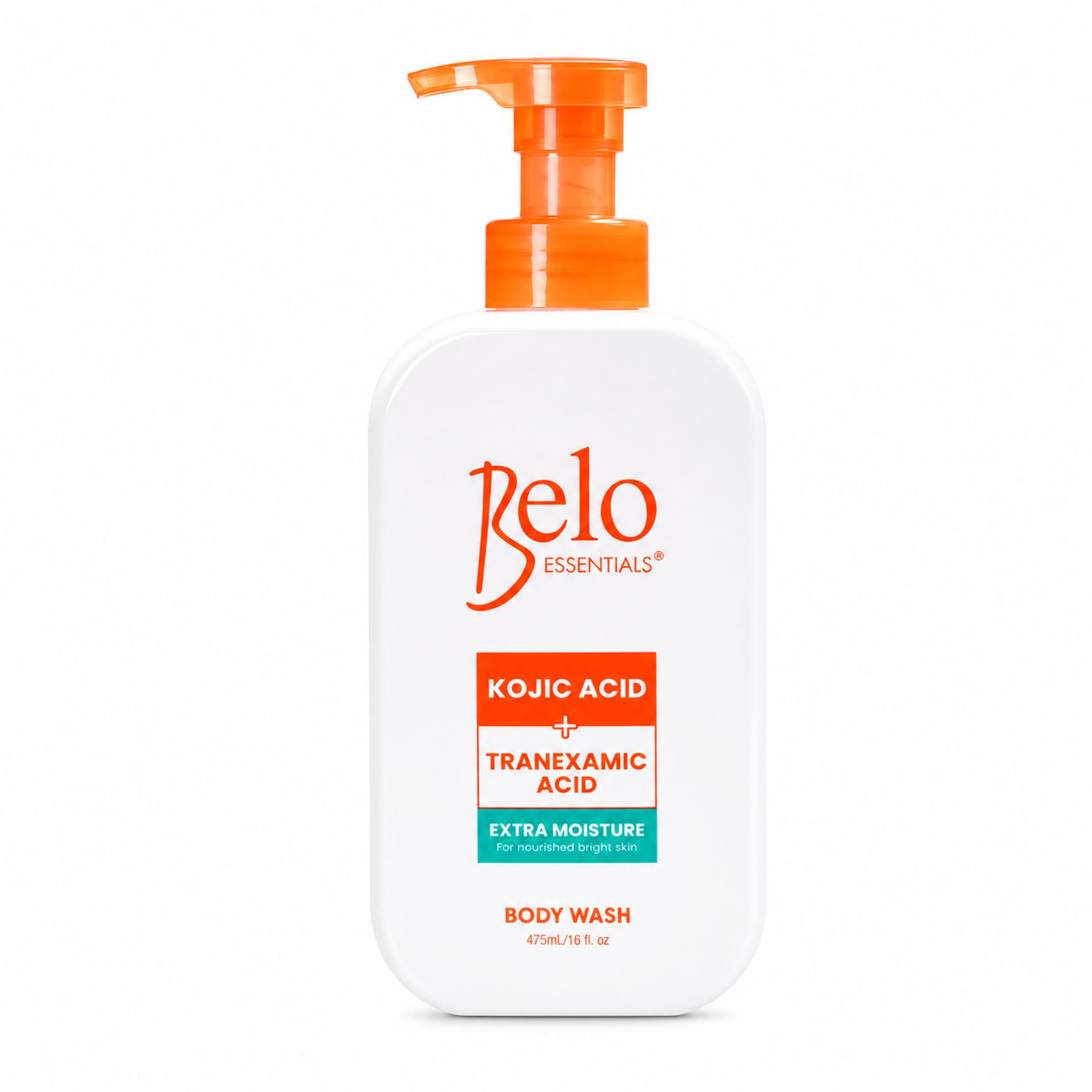 Belo Essentials Kojic Acid + Tranexamic Acid Extra Moisture Body Wash