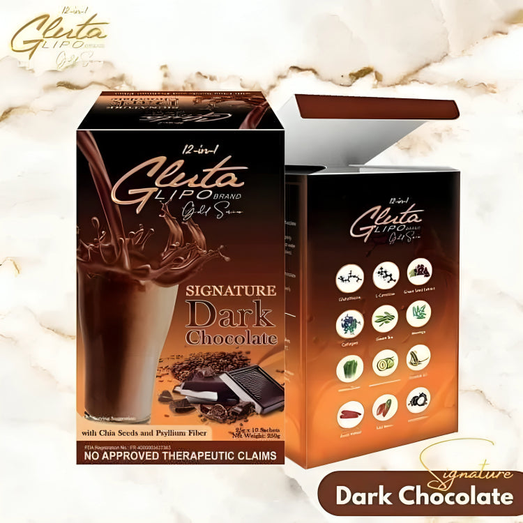 GLUTA LIPO Gold Series Dark Chocolate