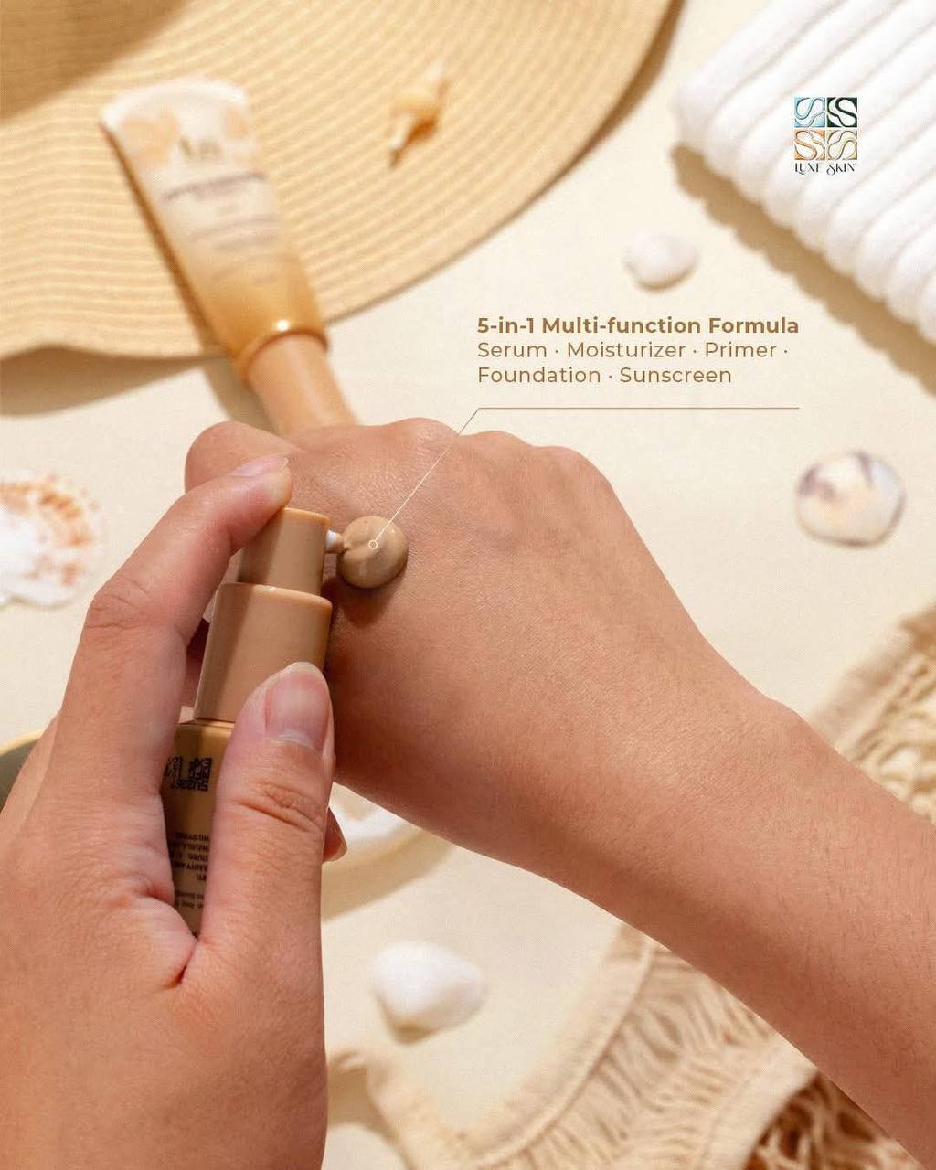 LUXE Skin Tinted Sunscreen SPF 70 PA+++ 45ml