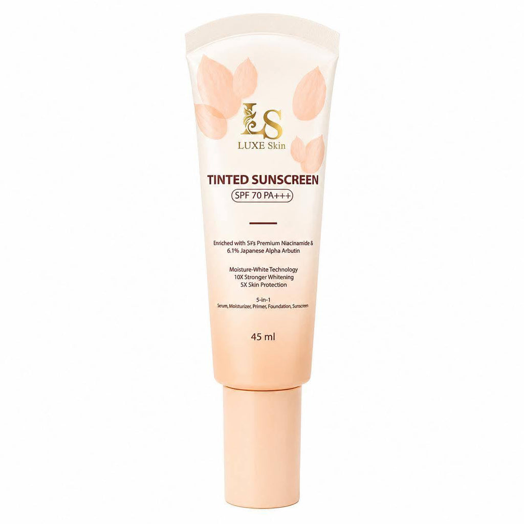 LUXE Skin Tinted Sunscreen SPF 70 PA+++ 45ml