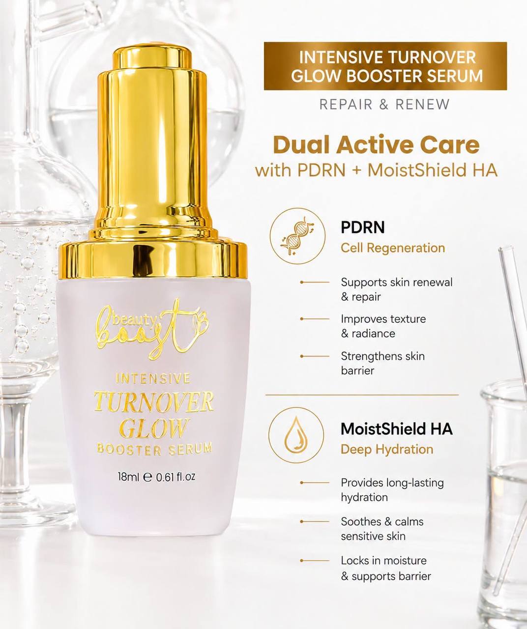 Beauty Boost Intensive Turnover Glow Booster Serum