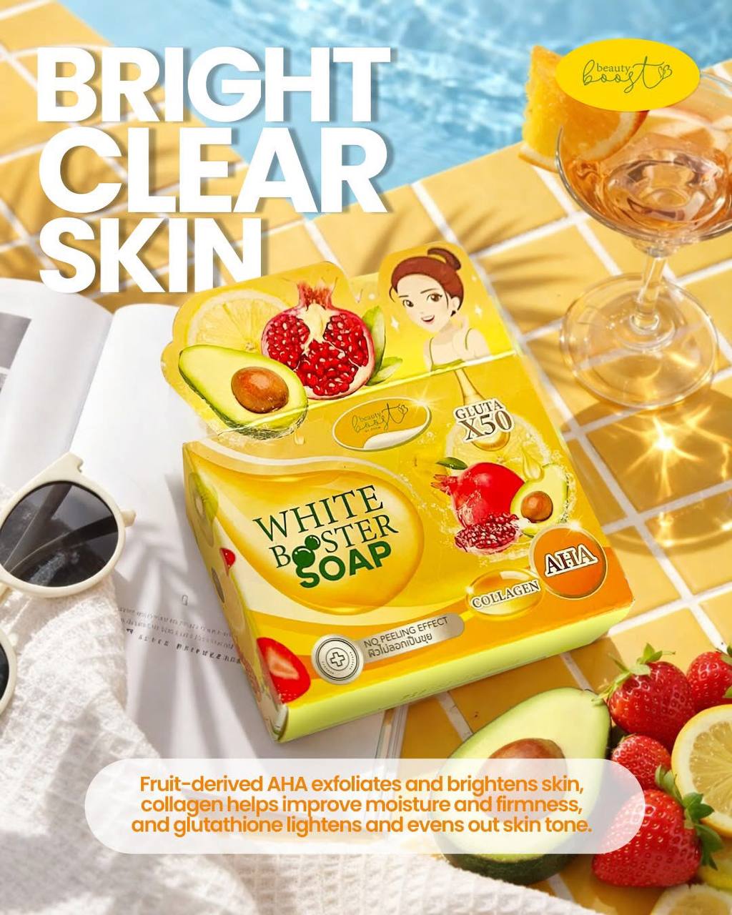Beauty Boost White Booster Soap