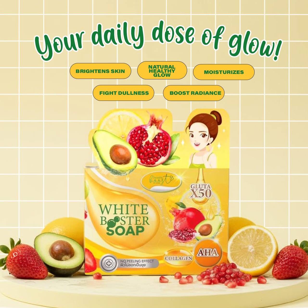 Beauty Boost White Booster Soap
