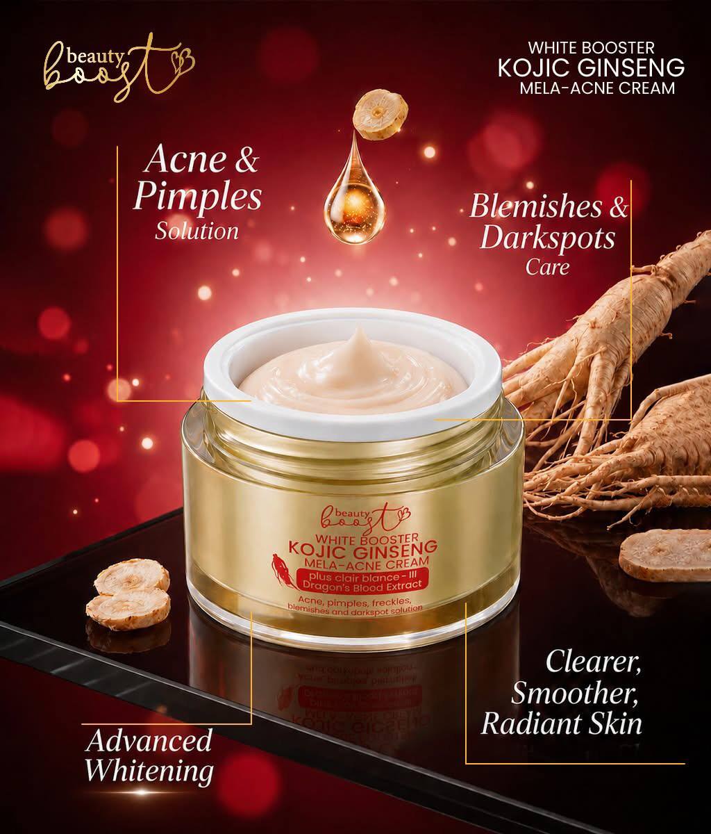 Beauty Boost Kojic Ginseng Mela -Acne Cream
