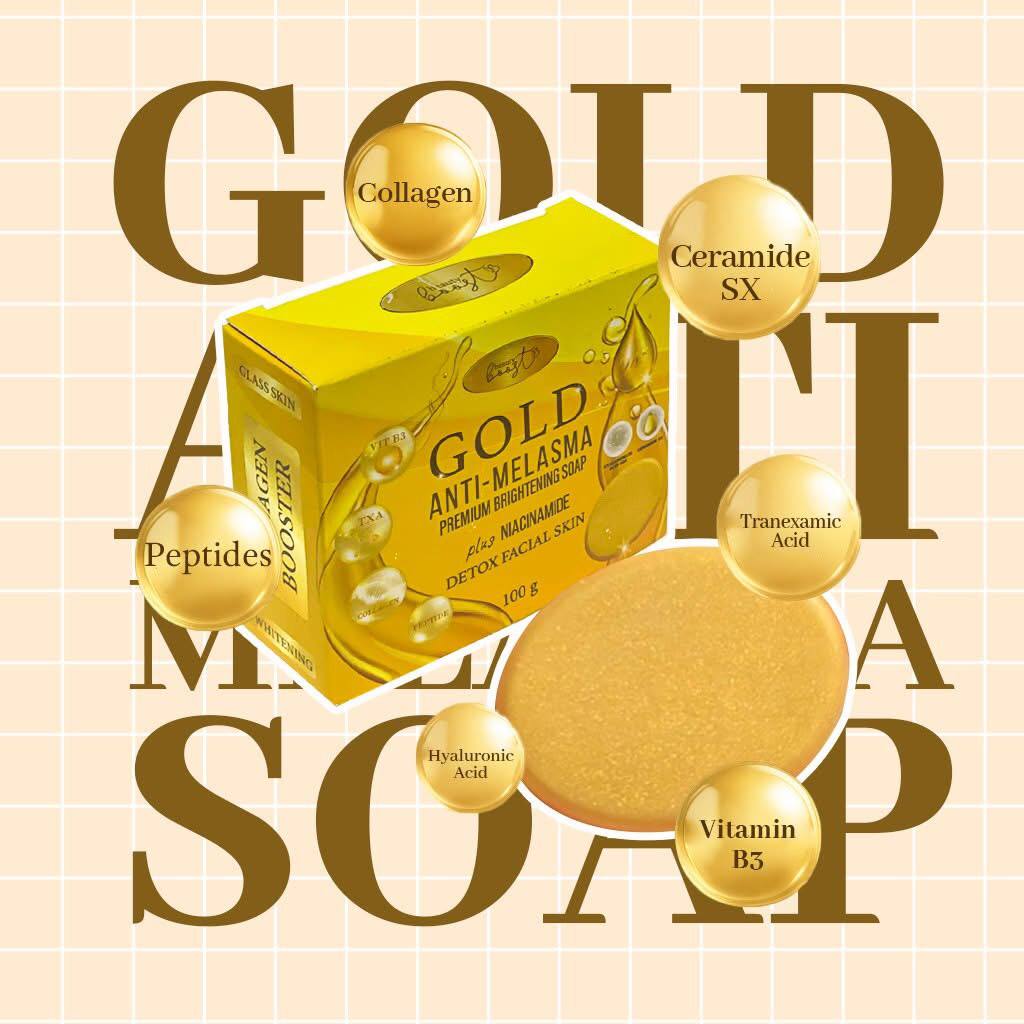 Beauty Boost Gold Anti-Melasma Premium Brightening Soap