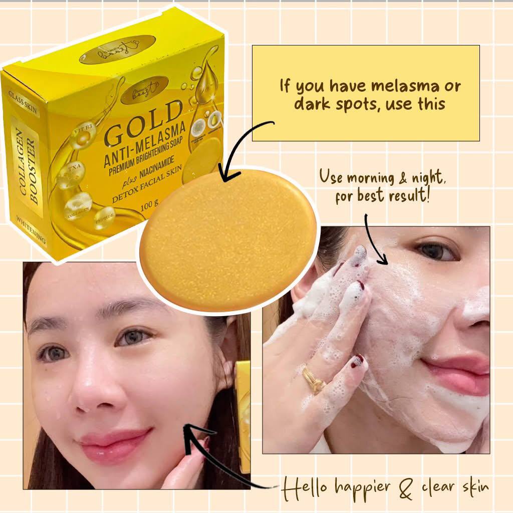 Beauty Boost Gold Anti-Melasma Premium Brightening Soap