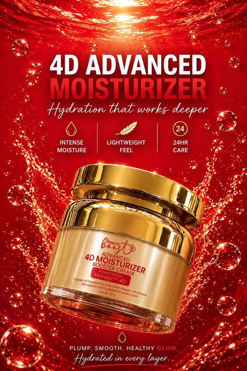 Beauty Boost Advanced 4D Moisturizer Booster Cream
