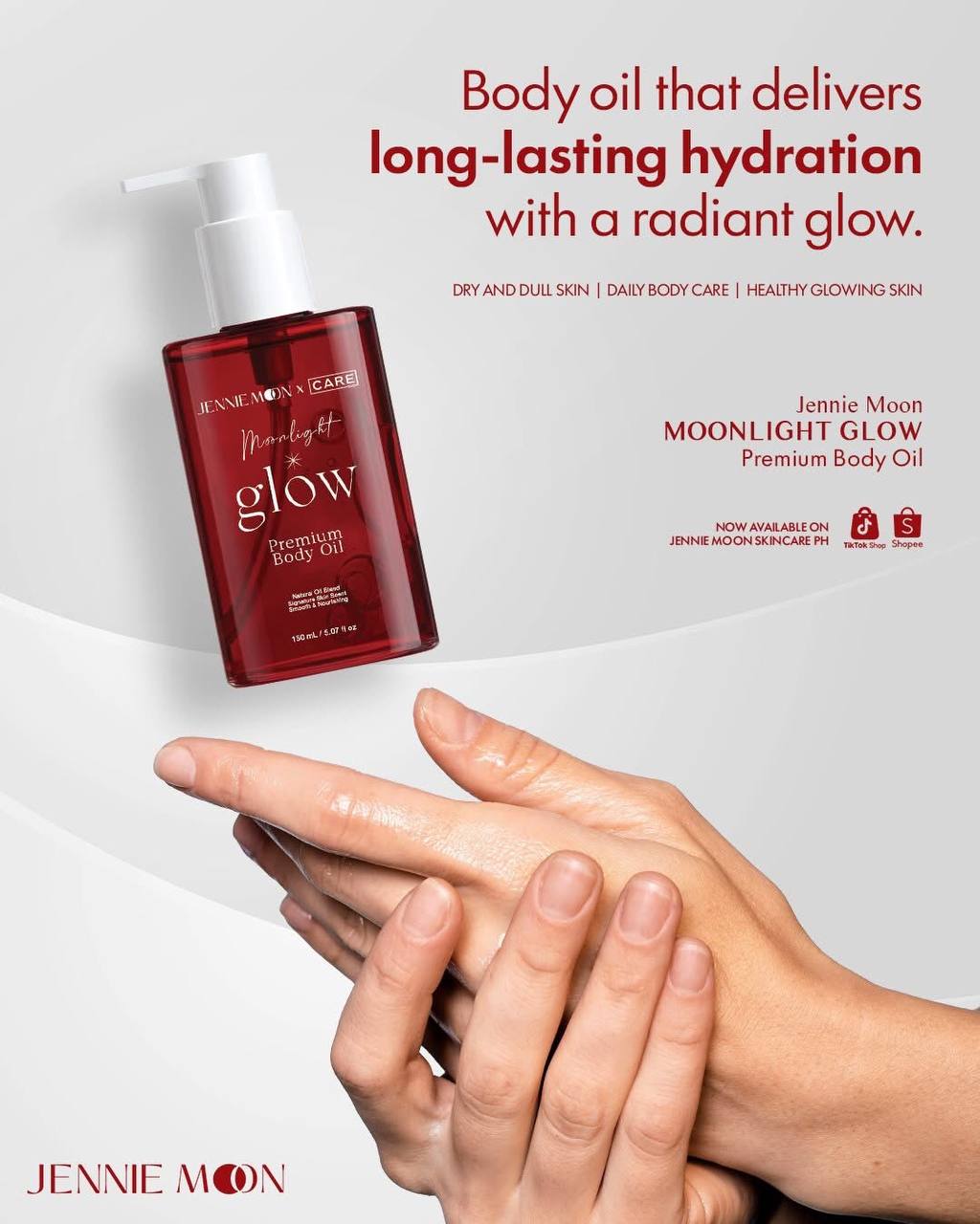 Jennie Moon Moonlight Glow Premium Body Oil 150ml