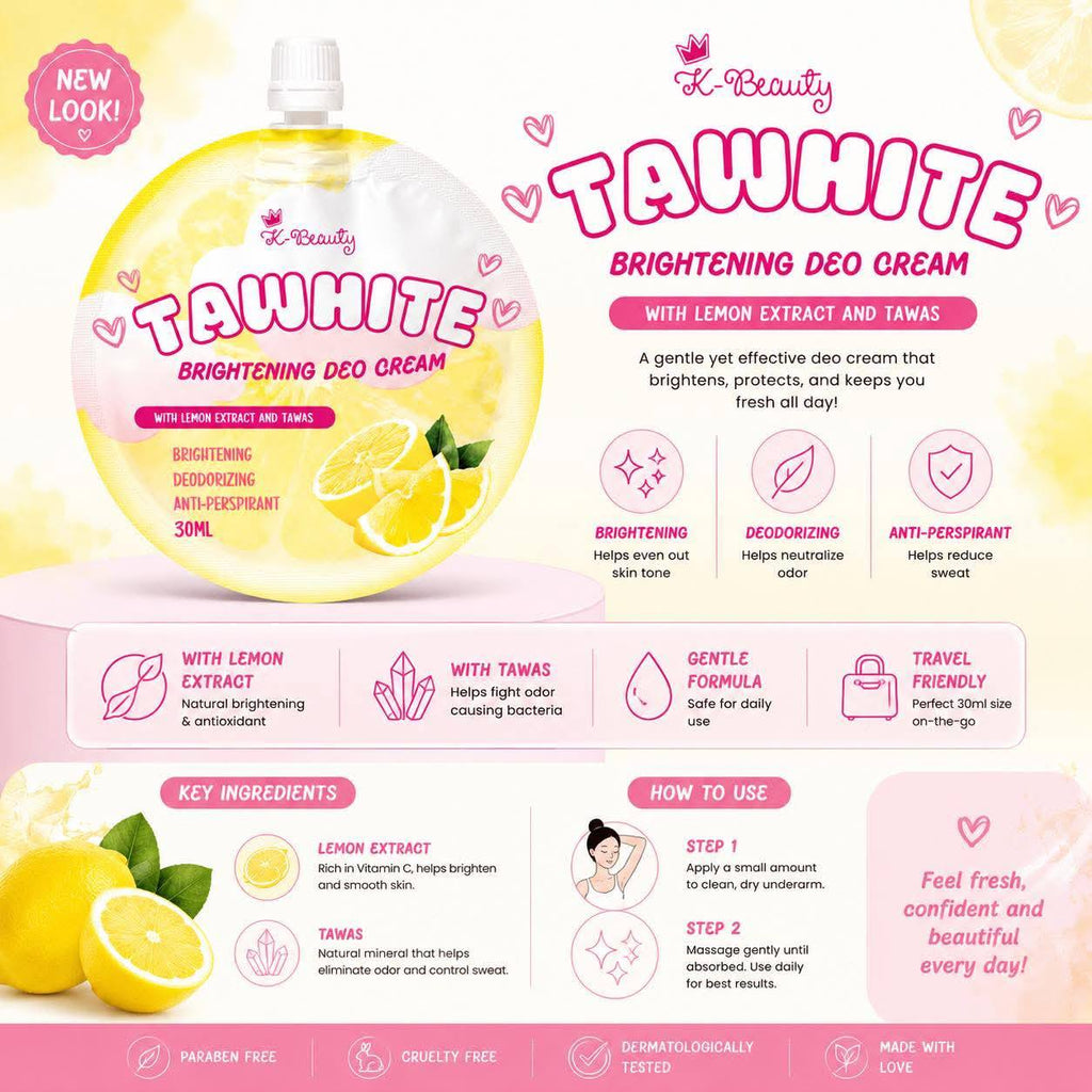 K BEAUTY Tawhite Brightening Deo Cream