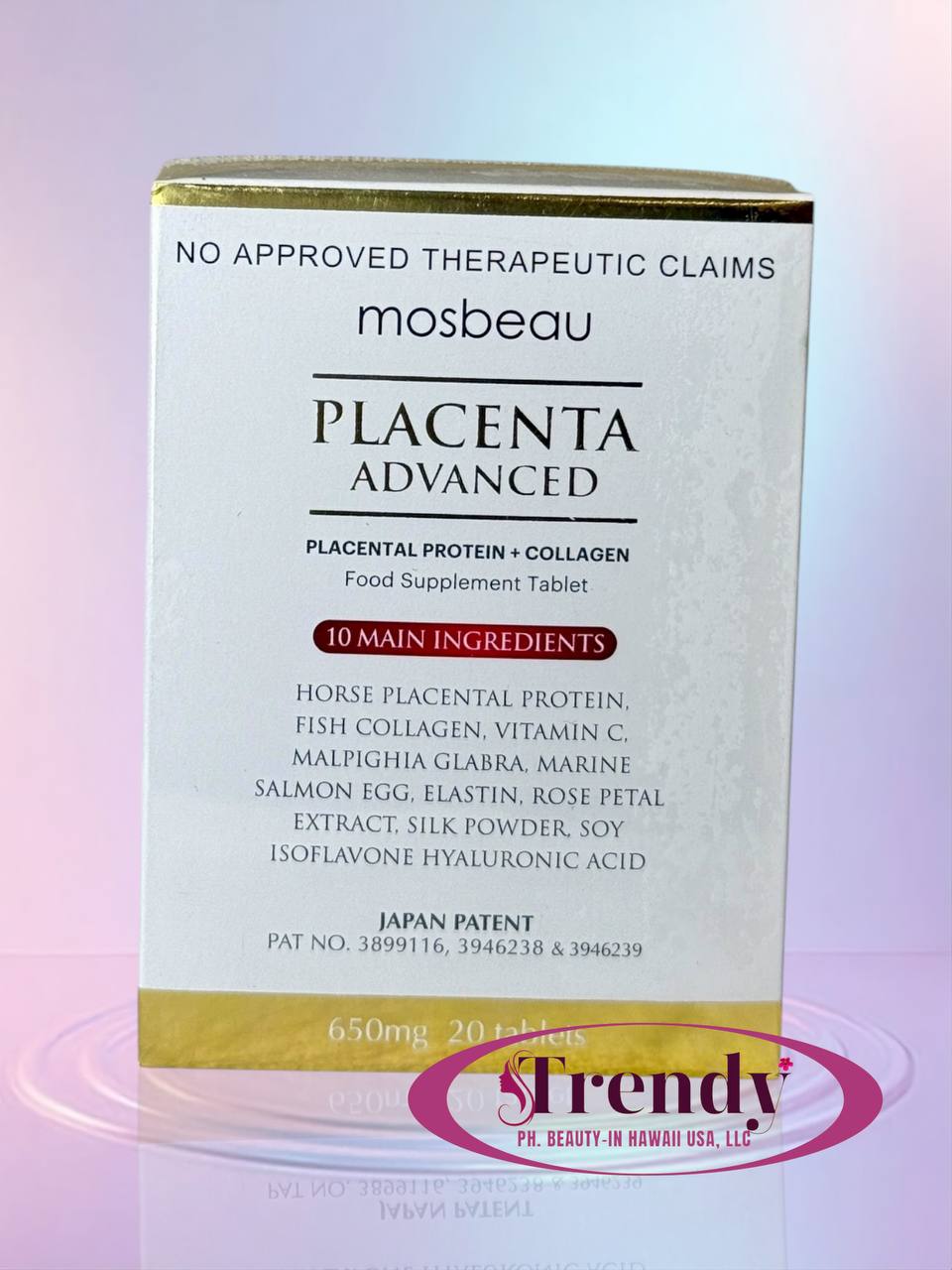 MOSBEAU Pl*centa White Advanced Tablet 650mg