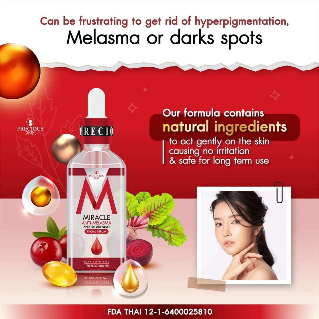 Precious Skin Miracle Anti-Melasma and Brightening Facial Serum