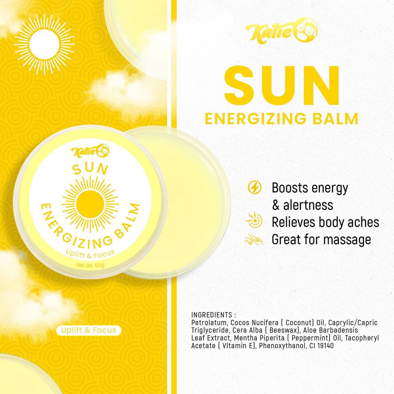 Katie Relaxing Balm MOON Calm & Sleep-Friendly 50g