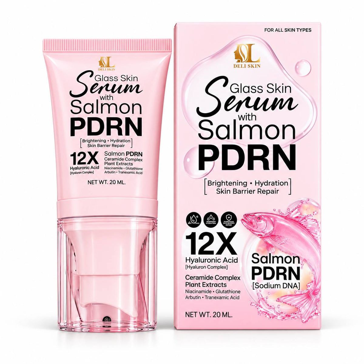 Deli Skin Glass Skin Salmon PDRN - Sunscreen