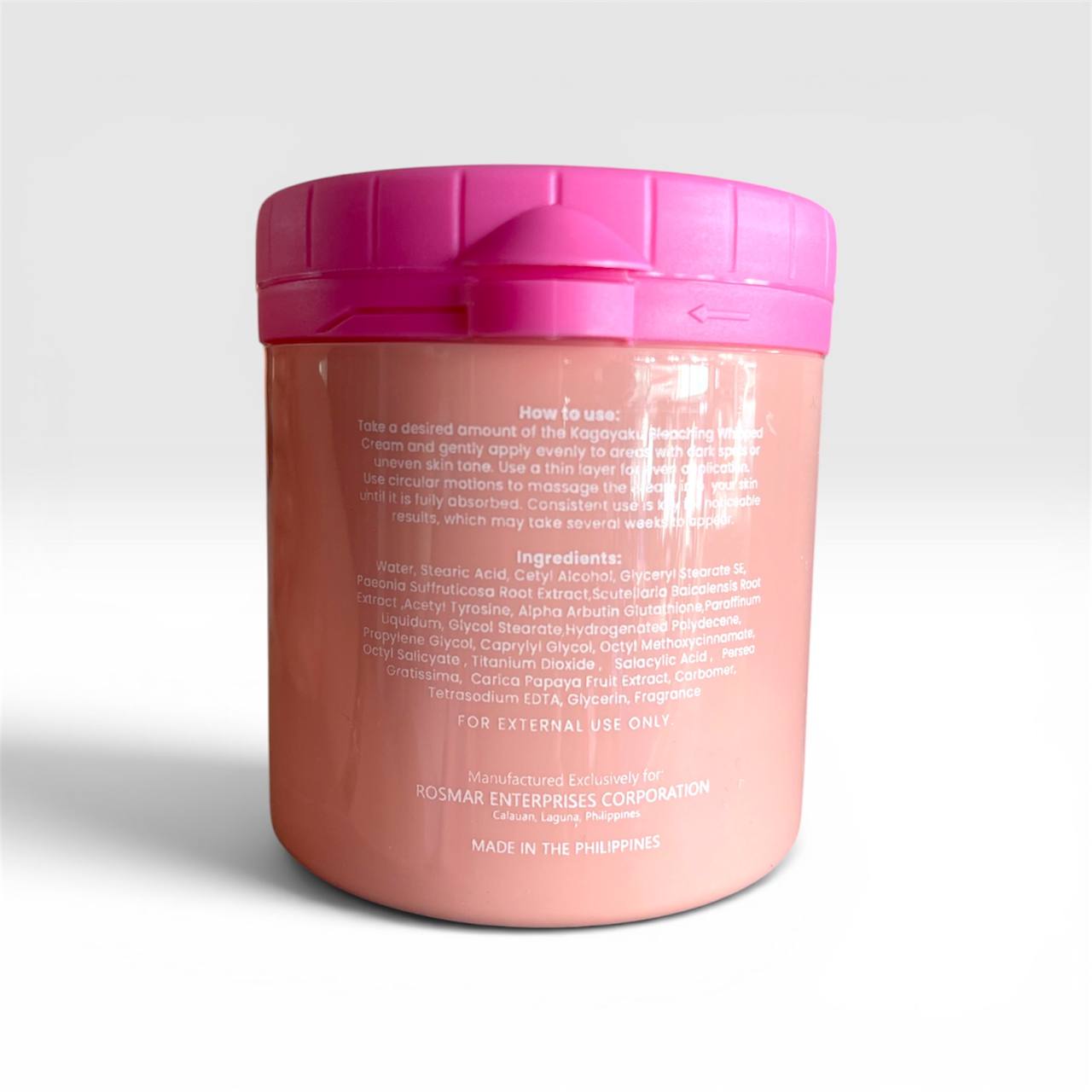 ROSMAR KAGAYAKU BLEACHING WHIPPED CREAM