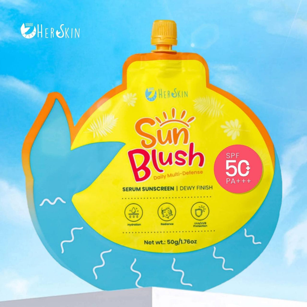 HERSKIN Sun Blush SPF 50 PA+++ Daily Multi-Defense Serum Sunscreen - 50g