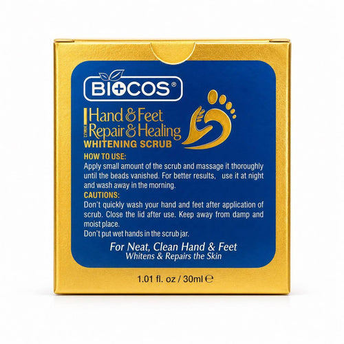 Biocos 3 in 1 Hand & Feet Repair & Healing Whitening Scrub