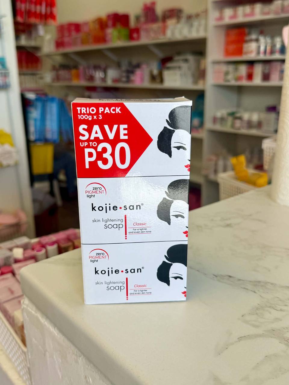 Kojie San Skin Lightening Classic Soap 100g x 3 (Trio Pack)