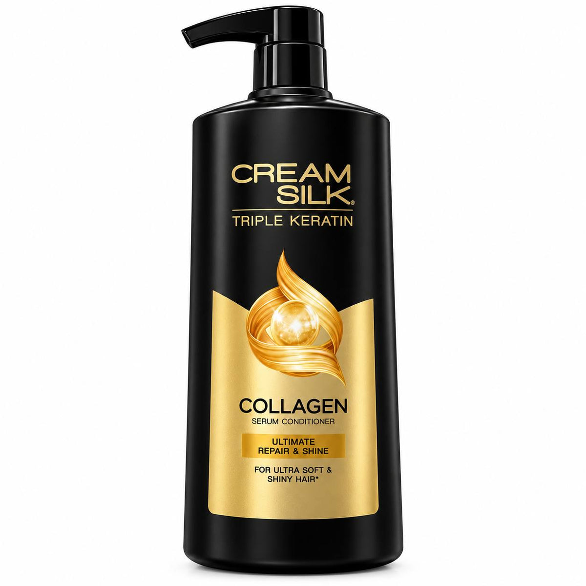 Cream Silk Triple Keratin Collagen - Ultimate Repair & Shine 900ml