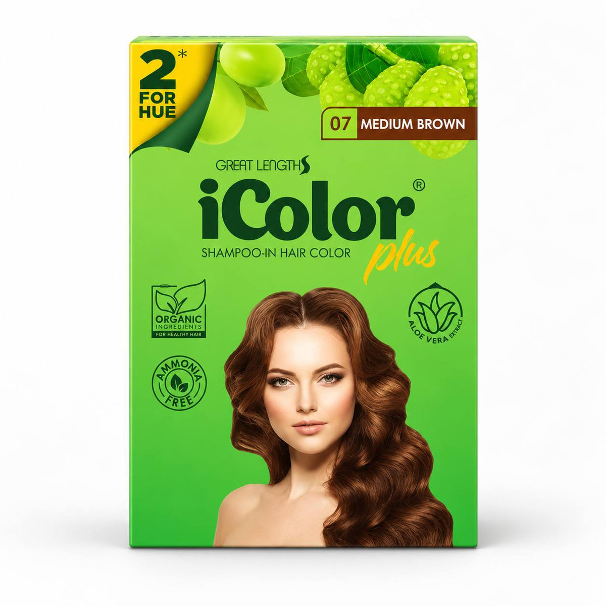 ICOLOR Plus Shampoo 30ml - (Dark Brown, Medium Brown, Chestnut Brown)
