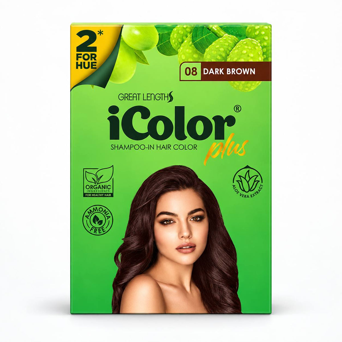 ICOLOR Plus Shampoo 30ml - (Dark Brown, Medium Brown, Chestnut Brown)